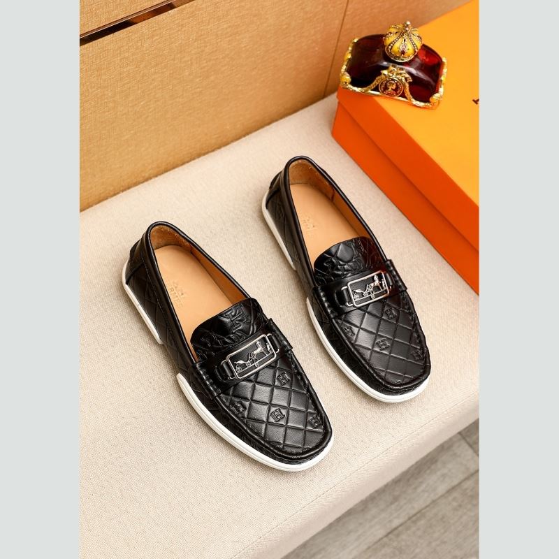H**mes leather shoes